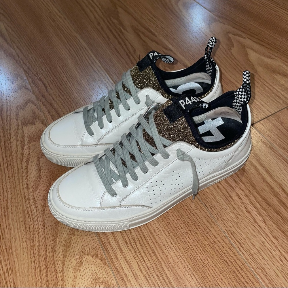 P448 Women’s Soho Sock Sneaker in White Size 7.5 US